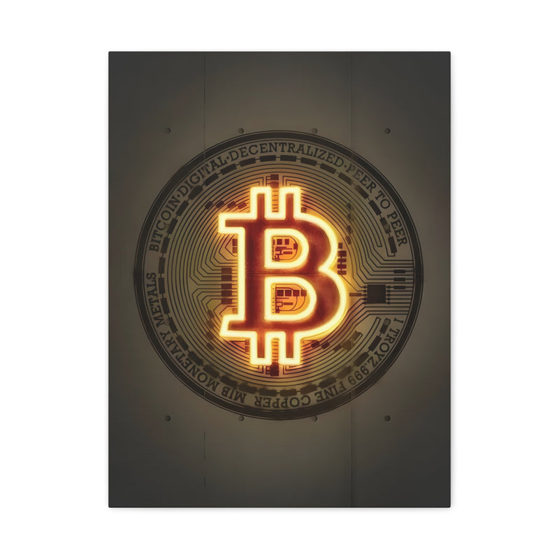 BITCOIN NEON LIGHT