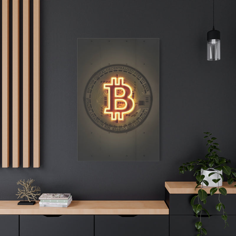 BITCOIN NEON LIGHT