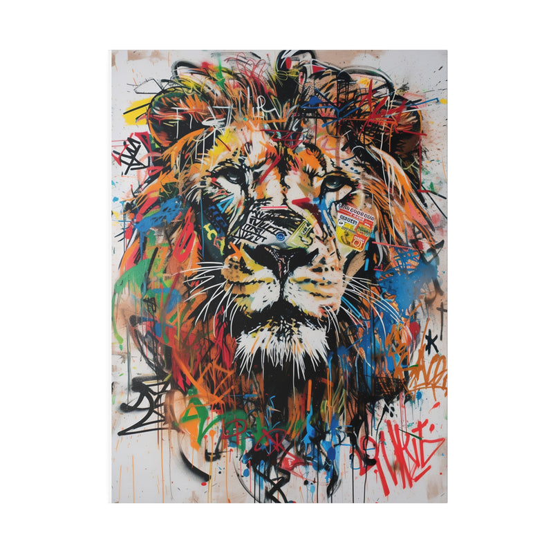 GRAFFITI LION