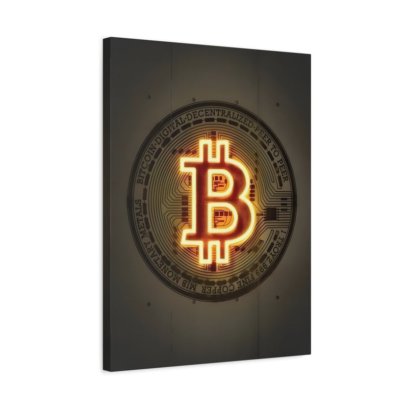 BITCOIN NEON LIGHT