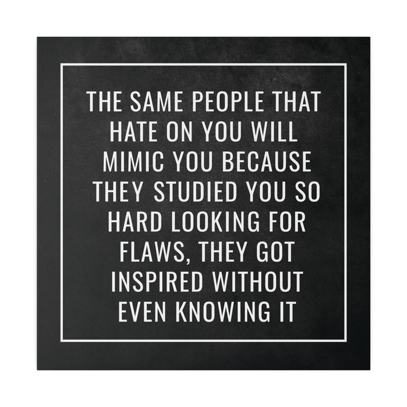 A HATERS INSPIRATION