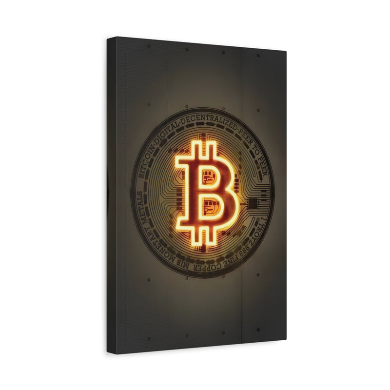 BITCOIN NEON LIGHT