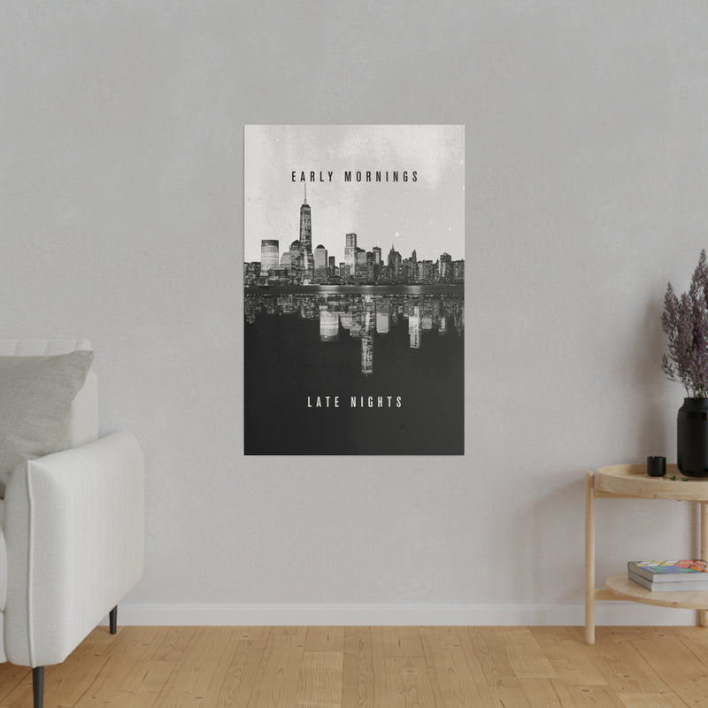 Matte Canvas, Stretched, 0.75"