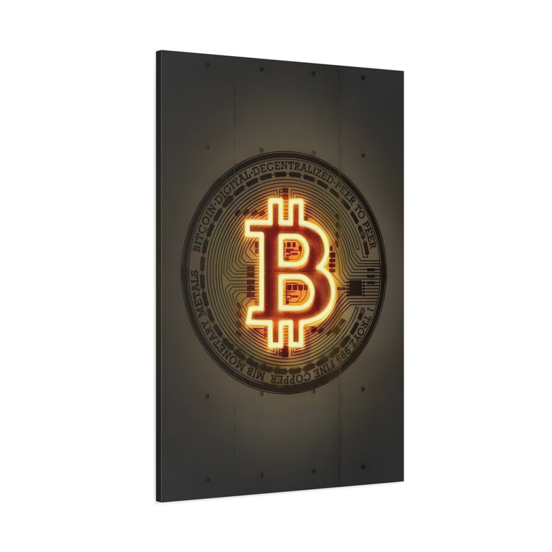 BITCOIN NEON LIGHT