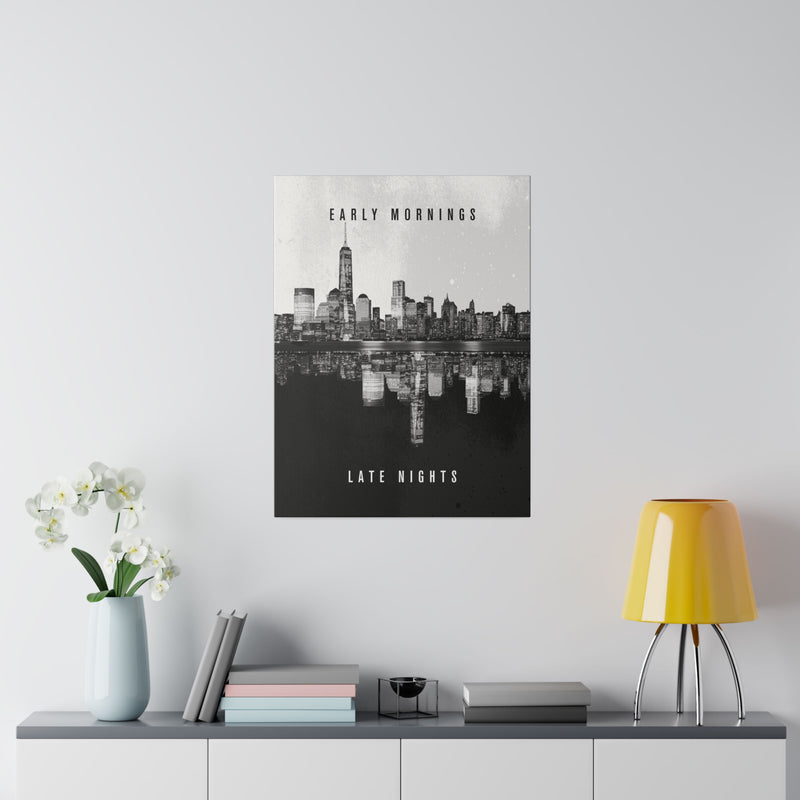 Matte Canvas, Stretched, 0.75"