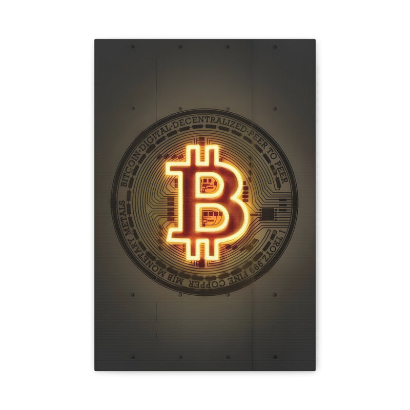 BITCOIN NEON LIGHT