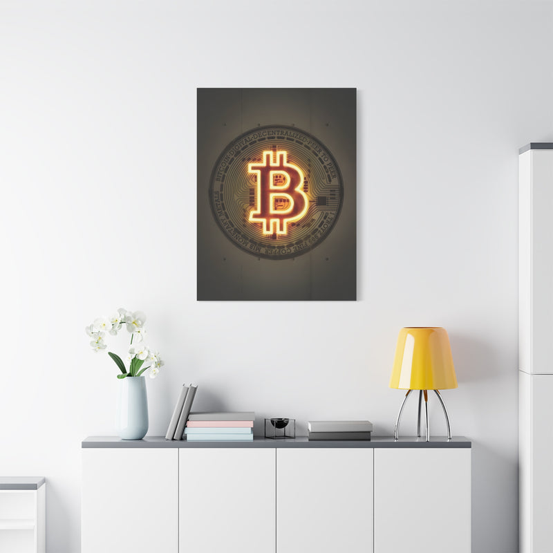 BITCOIN NEON LIGHT