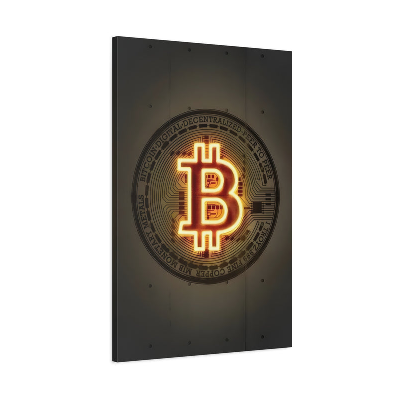 BITCOIN NEON LIGHT
