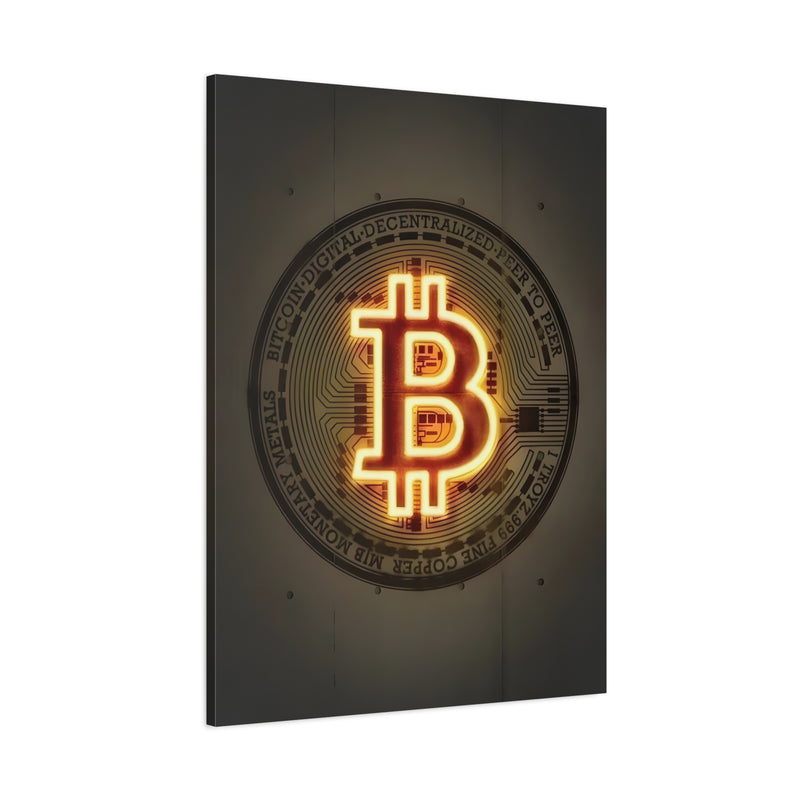 BITCOIN NEON LIGHT