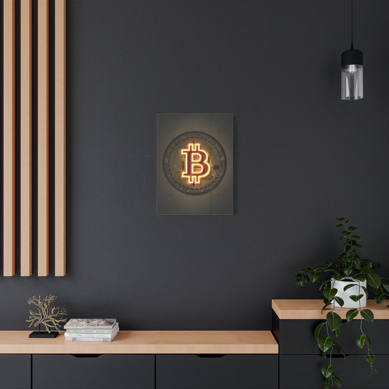 BITCOIN NEON LIGHT