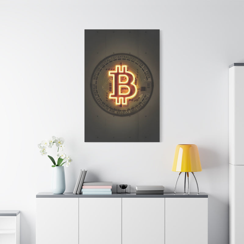 BITCOIN NEON LIGHT