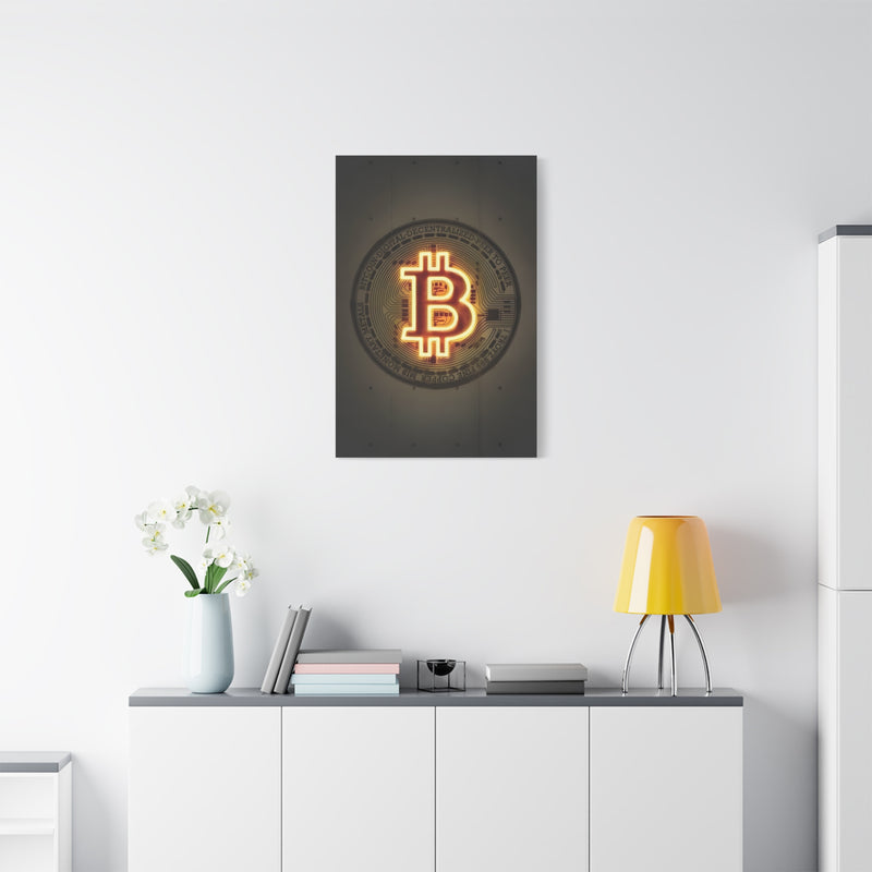 BITCOIN NEON LIGHT
