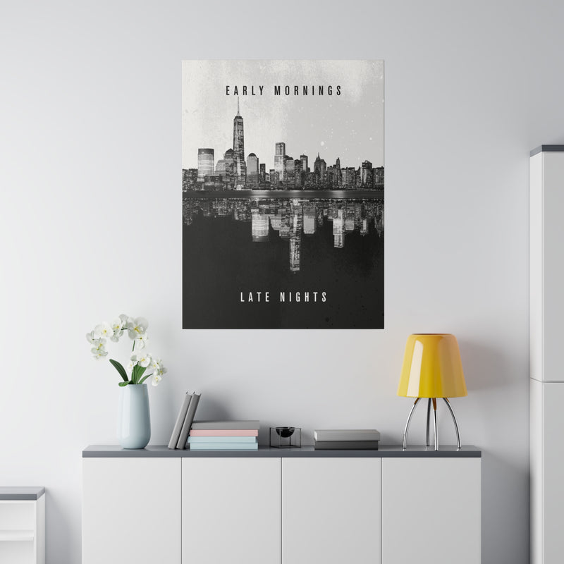 Matte Canvas, Stretched, 0.75"