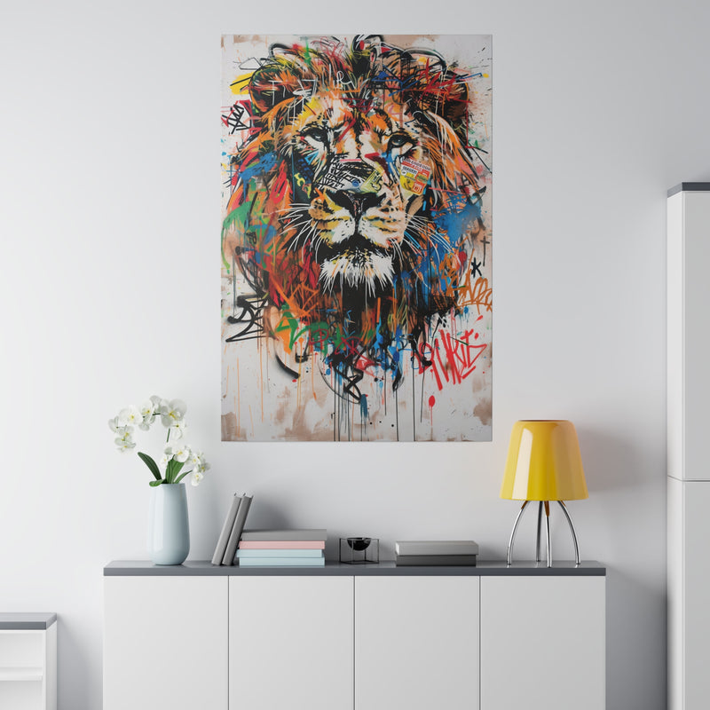 GRAFFITI LION