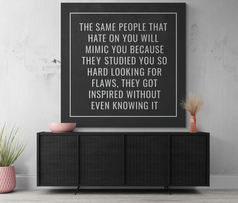 A HATERS INSPIRATION