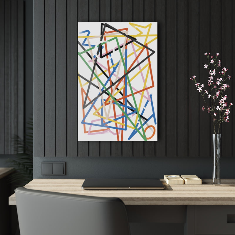 Abstract Energy Acrylic Print