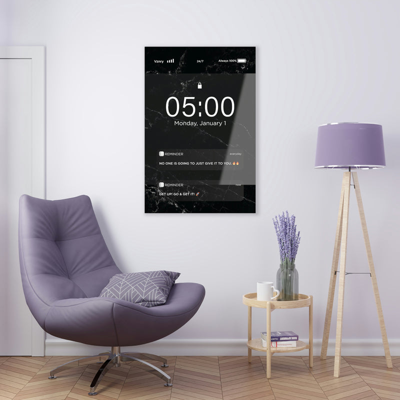 Daily Reminder Acrylic Print
