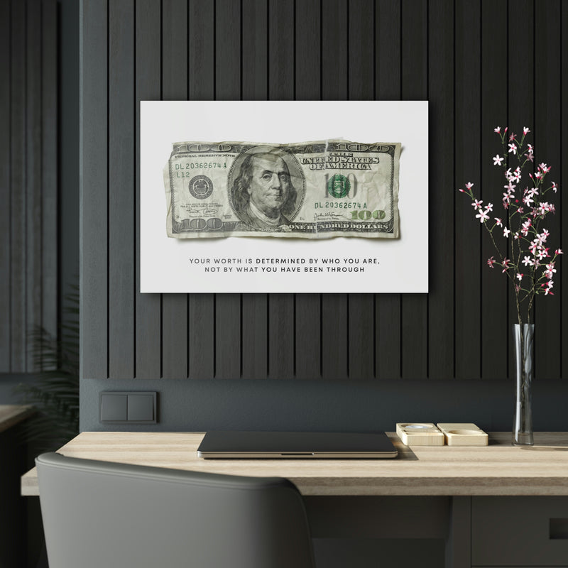 Know Your Worth Acrylic Print