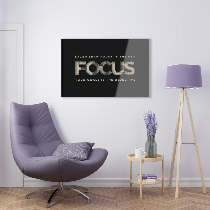 Focus Acrylic Print