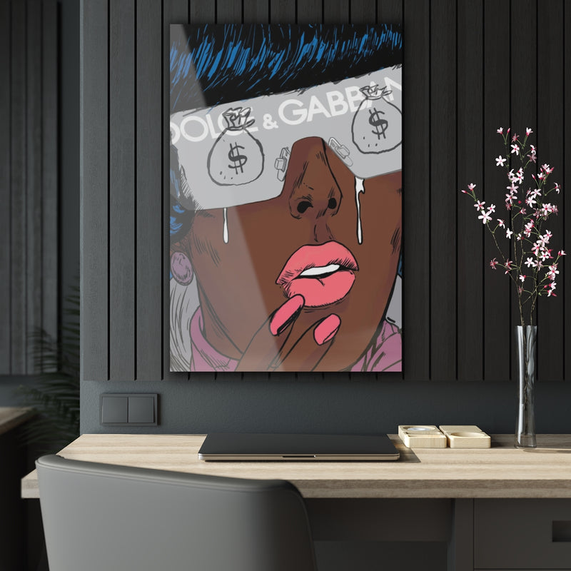 Rich Girl Problems Acrylic Print