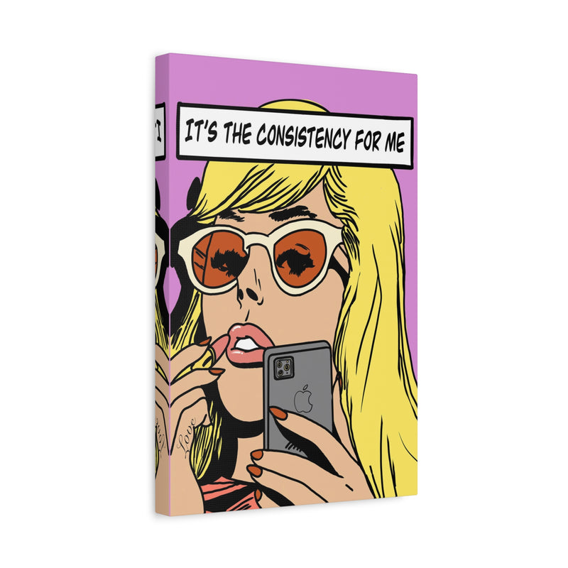 WOMEN LIKE CONSISTENCY