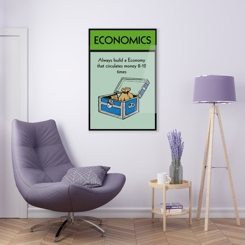 Economical Empowerment Acrylic Print