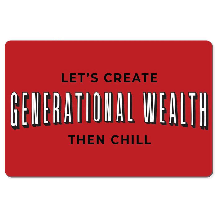 generational wealth Desk Mats
