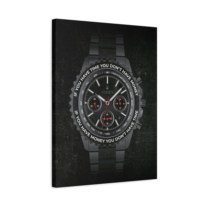 IF YOU HAVE TIME YOU DONT HAVE MONEY