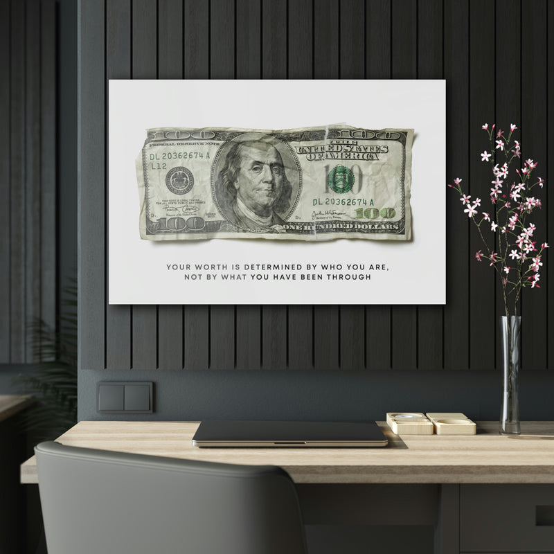 Know Your Worth Acrylic Print