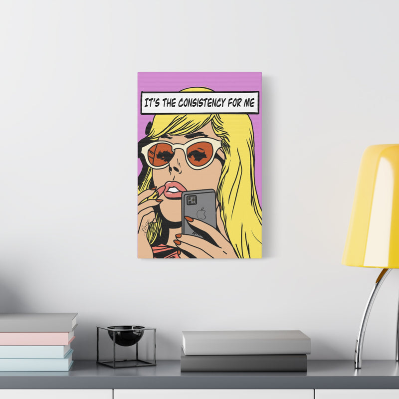 WOMEN LIKE CONSISTENCY