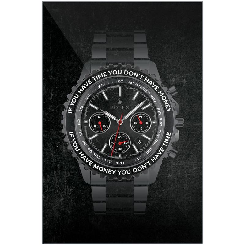No Time Metal Prints