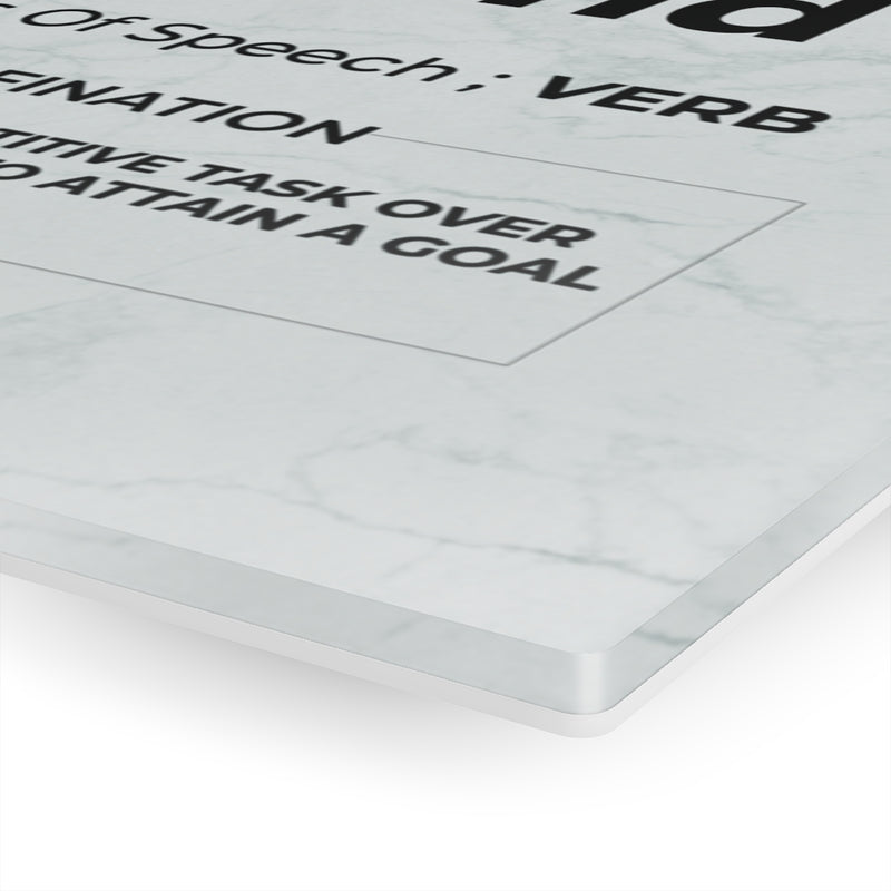 The Element Of Grind Acrylic