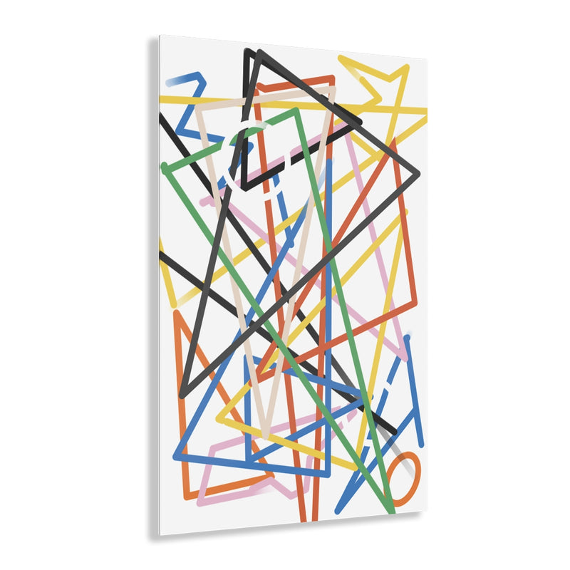 Abstract Energy Acrylic Print