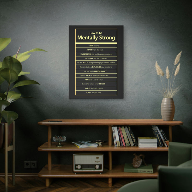 HOW TO BE MENTALLY STRONG