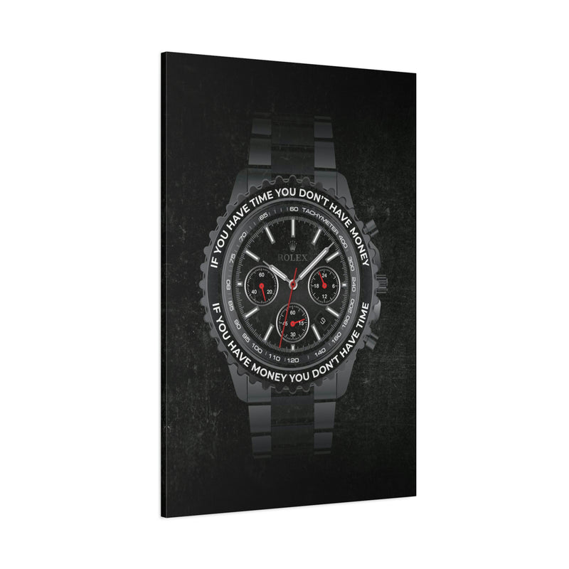 IF YOU HAVE TIME YOU DONT HAVE MONEY