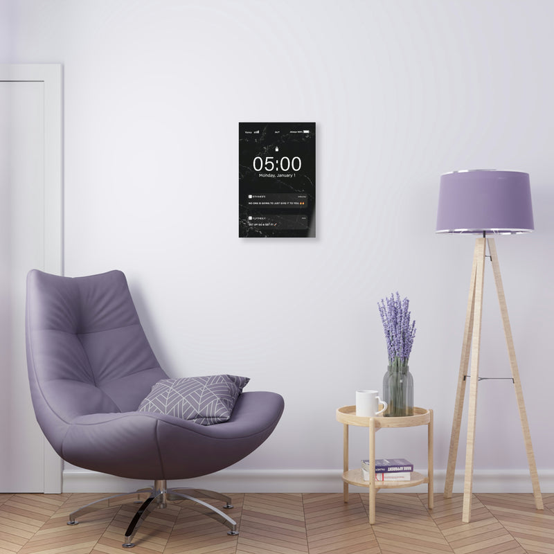 Daily Reminder Acrylic Print