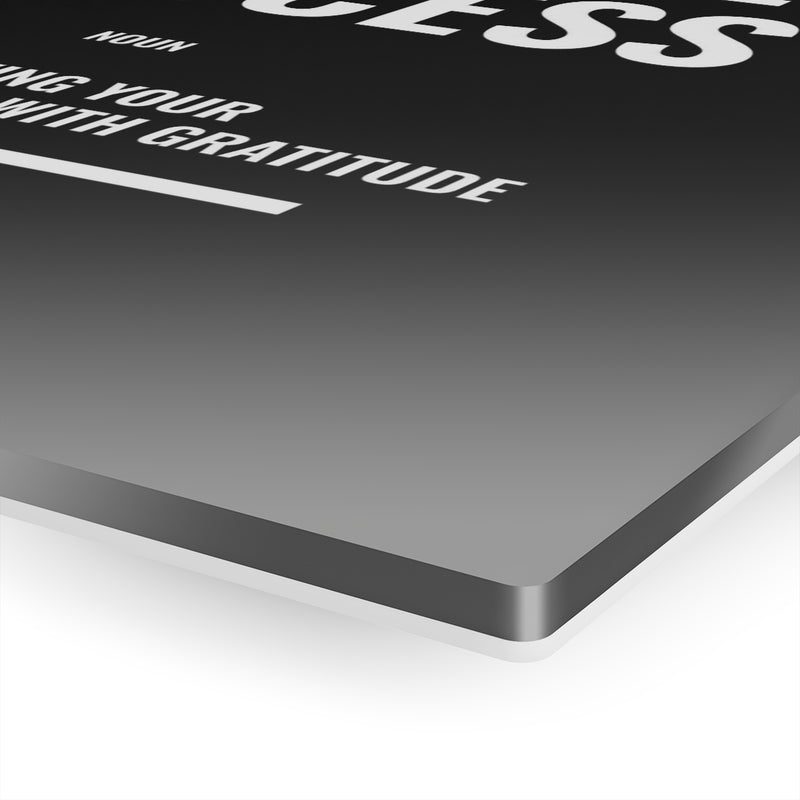 Success Definition Acrylic Print