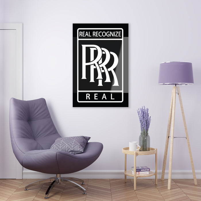 Real Recognize Real Acrylic Print