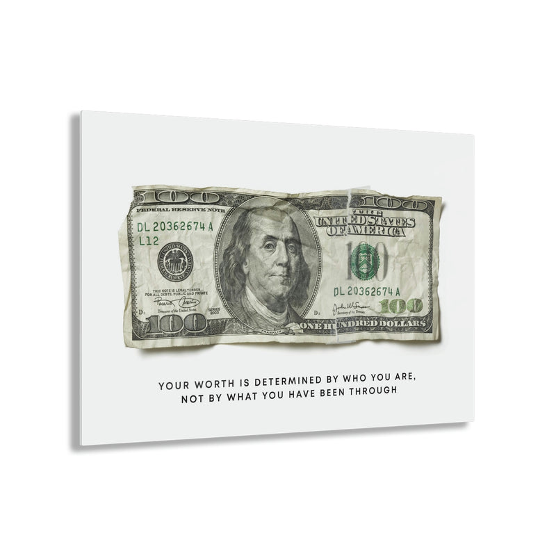 Know Your Worth Acrylic Print