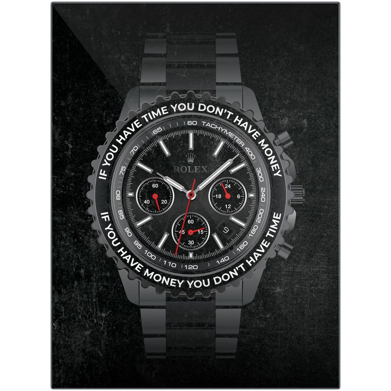 No Time Metal Prints