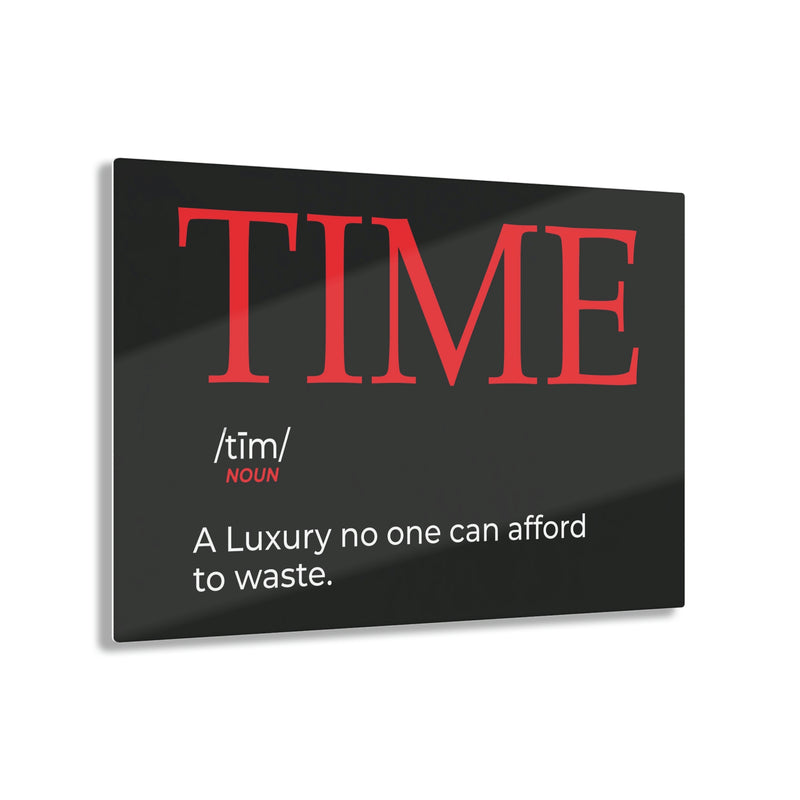Time Acrylic Print