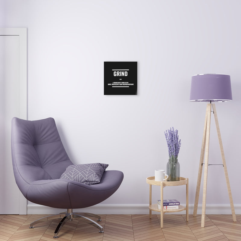 Grind Definition Acrylic Print