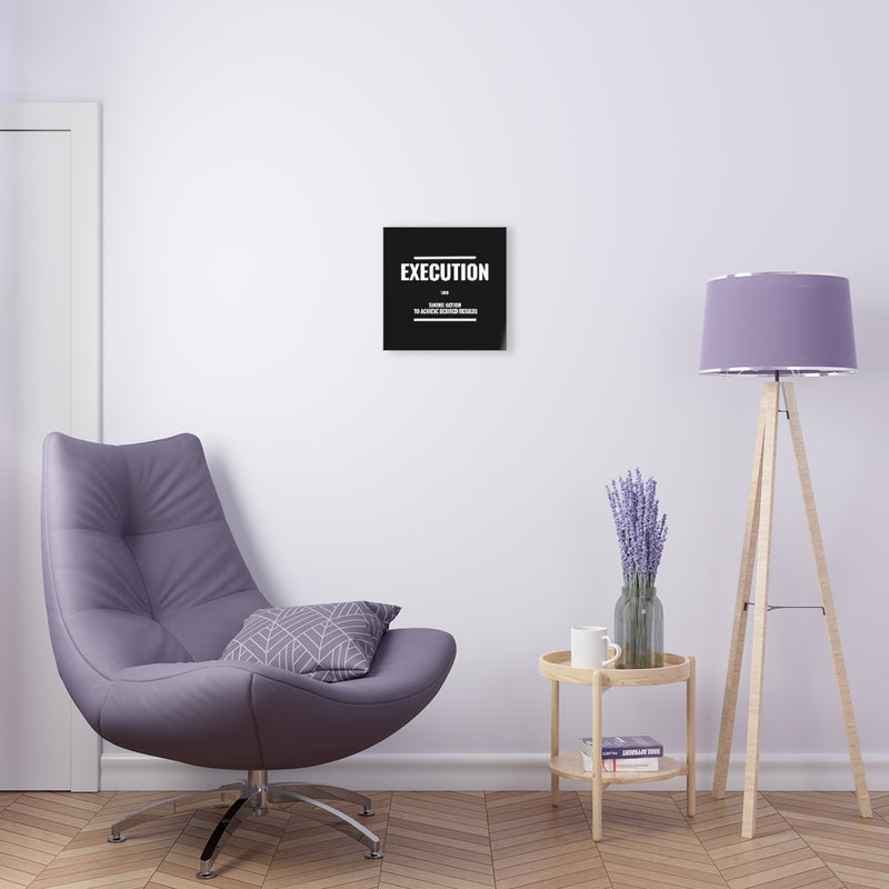 Execution Definition Acrylic Print