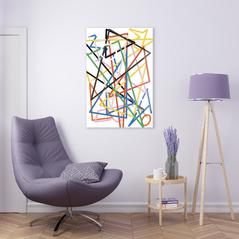 Abstract Energy Acrylic Print