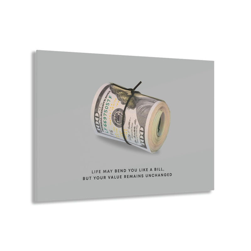 Life May Bend You Acrylic Print