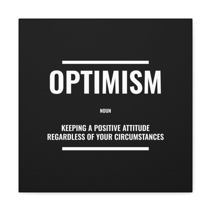 The Definition of Optimism