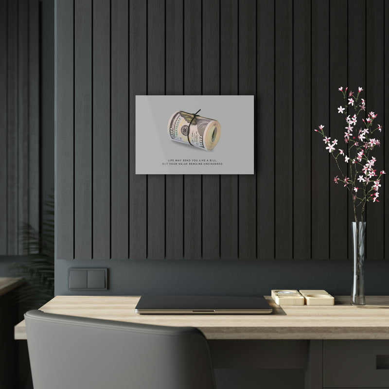 Life May Bend You Acrylic Print