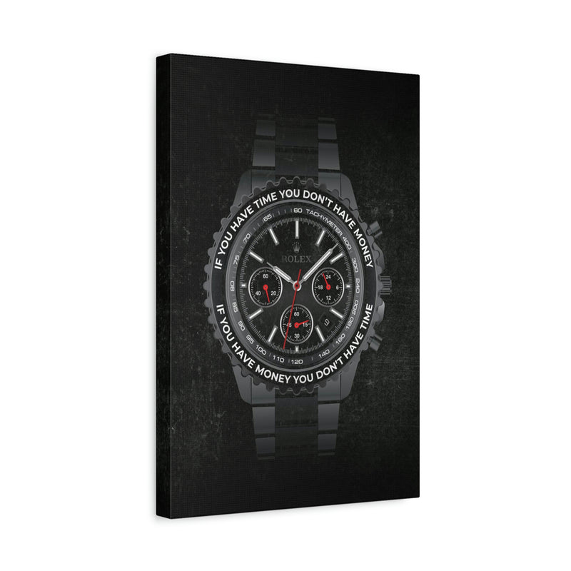 IF YOU HAVE TIME YOU DONT HAVE MONEY