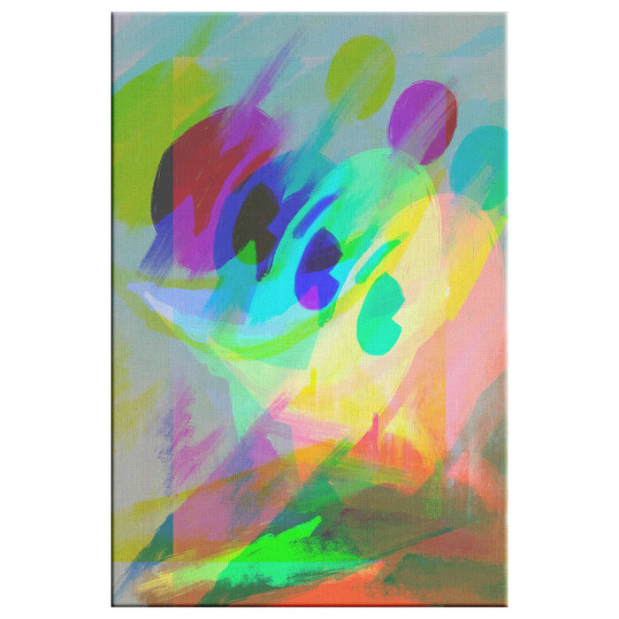 Abstract Mickey Canvas Print