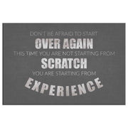 Don't be afraid of starting over Canvas